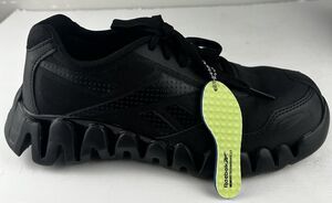 REEBOK ZIG PULSE WORK Composite Toe Women’s Size 6.5 ATHLETIC WORK SHOE BLACK
